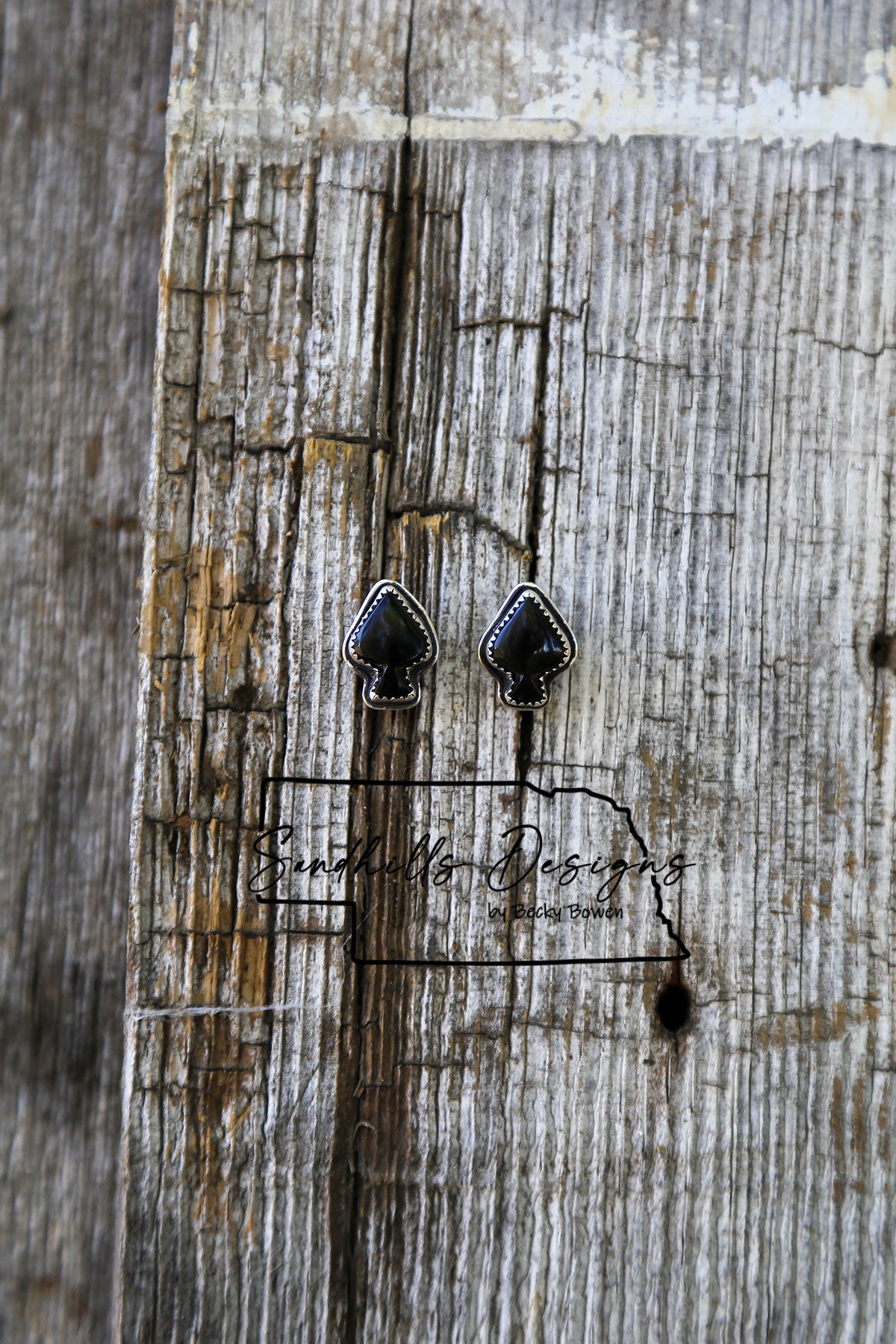 Jet Spade Earrings