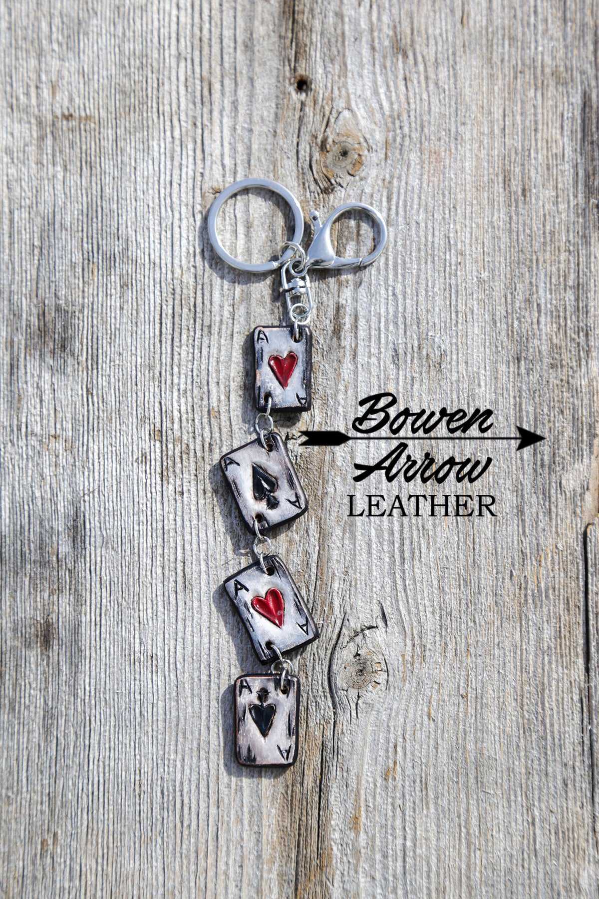 Playing Cards Key Chain