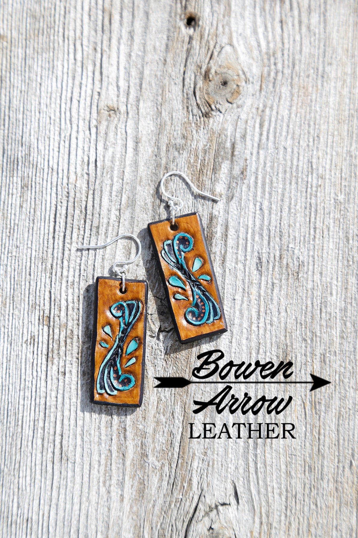Western Scroll Earrings