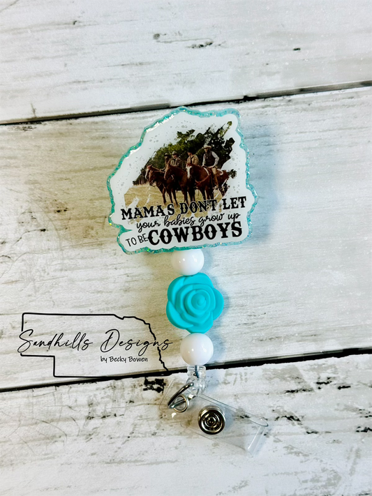 Mama's and Cowboys Badge Reel