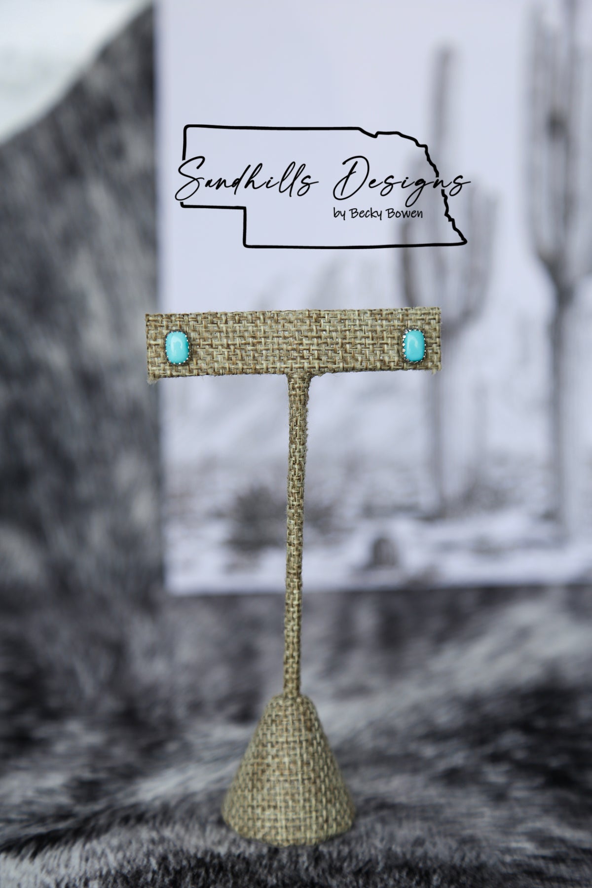 Simple Square Earrings #1