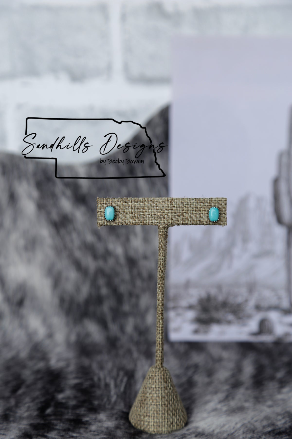 Simple Square Earrings #2