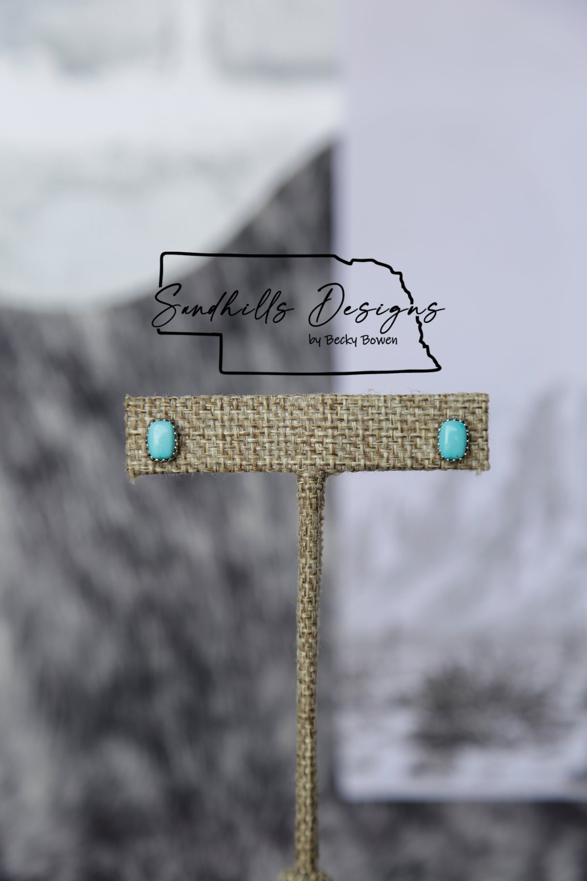 Simple Square Earrings #2