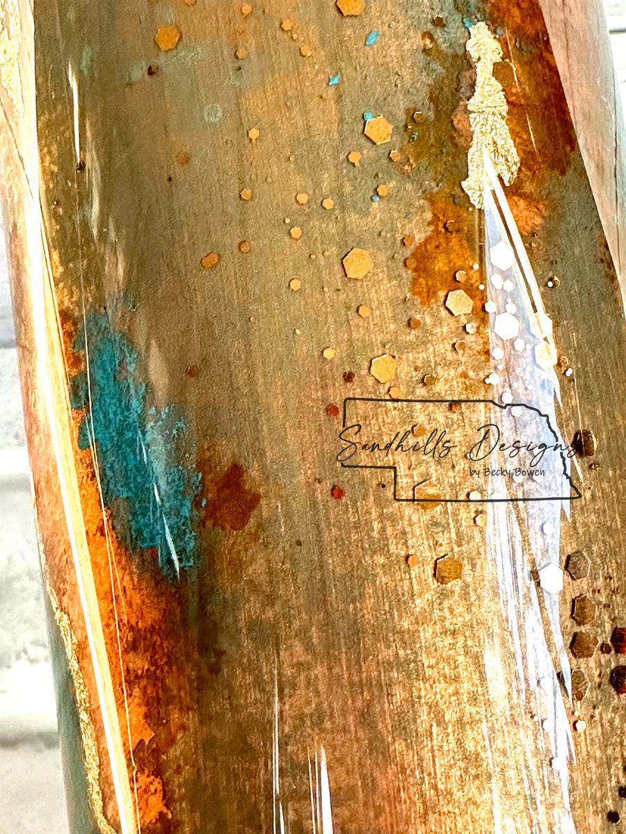 Copper & Teal Patina