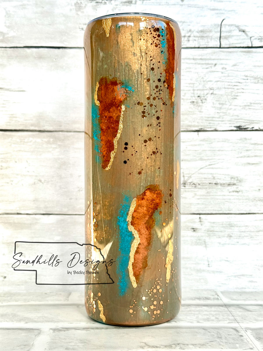 Copper & Teal Patina